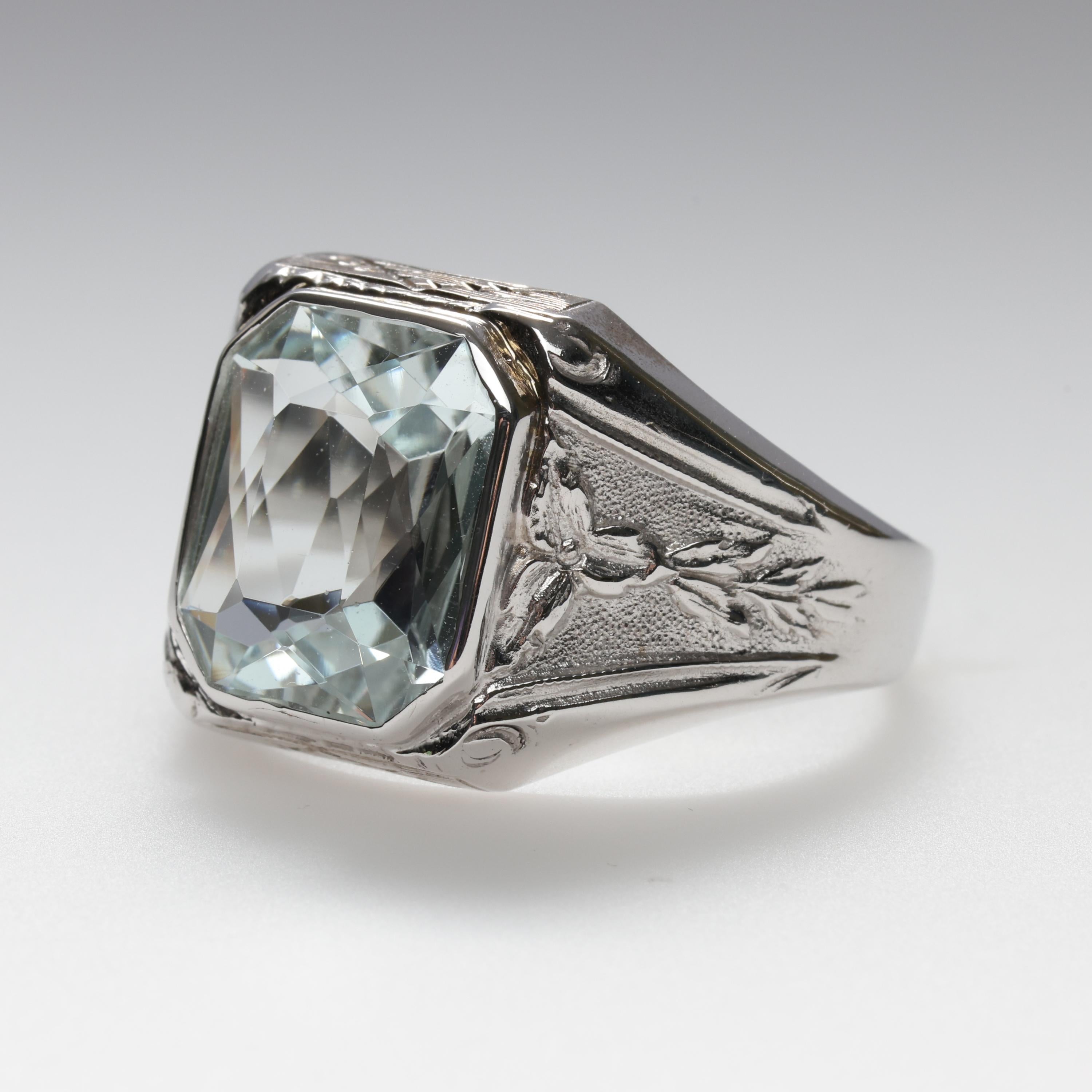 aquamarine ring