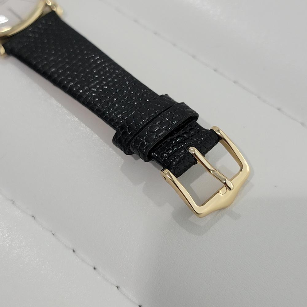 Herren Audemars Piguet Geneve 22139 32mm 18K Gold Schlanker Handaufzug 1960er Jahre RA359 5