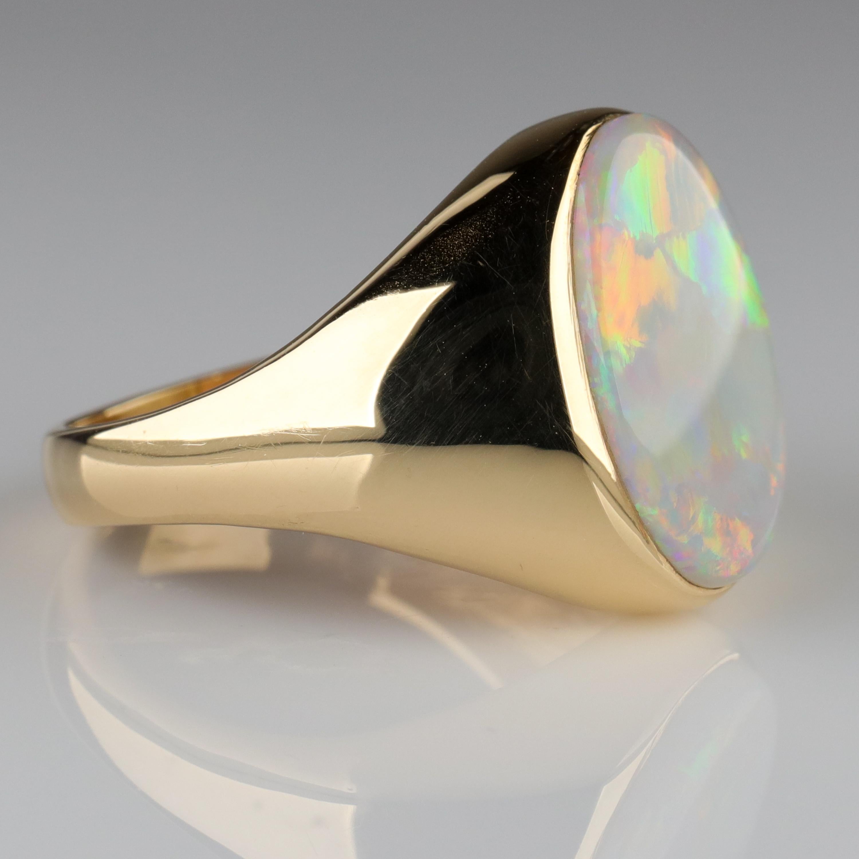 mens opal rings