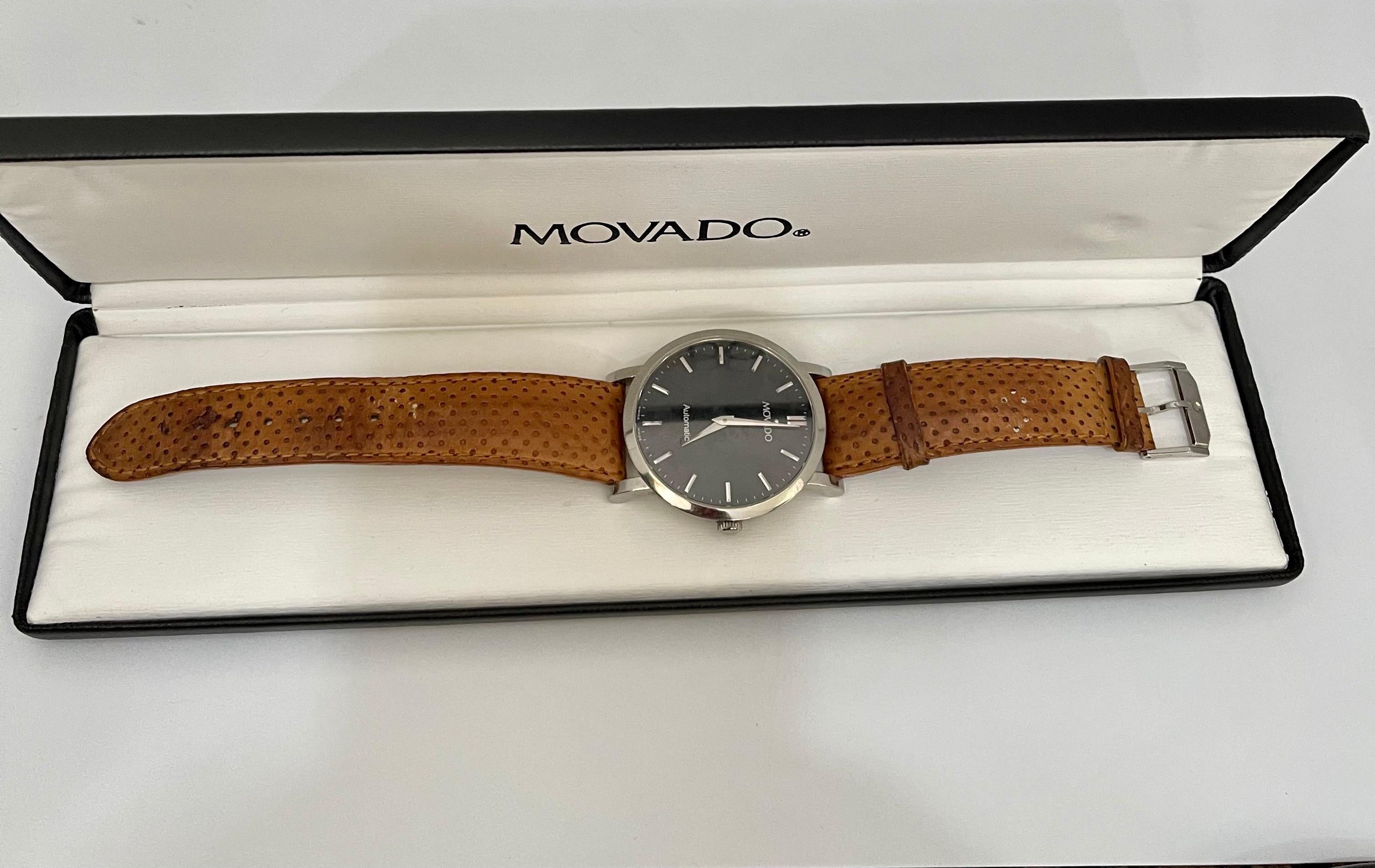 movado automatic men's watch