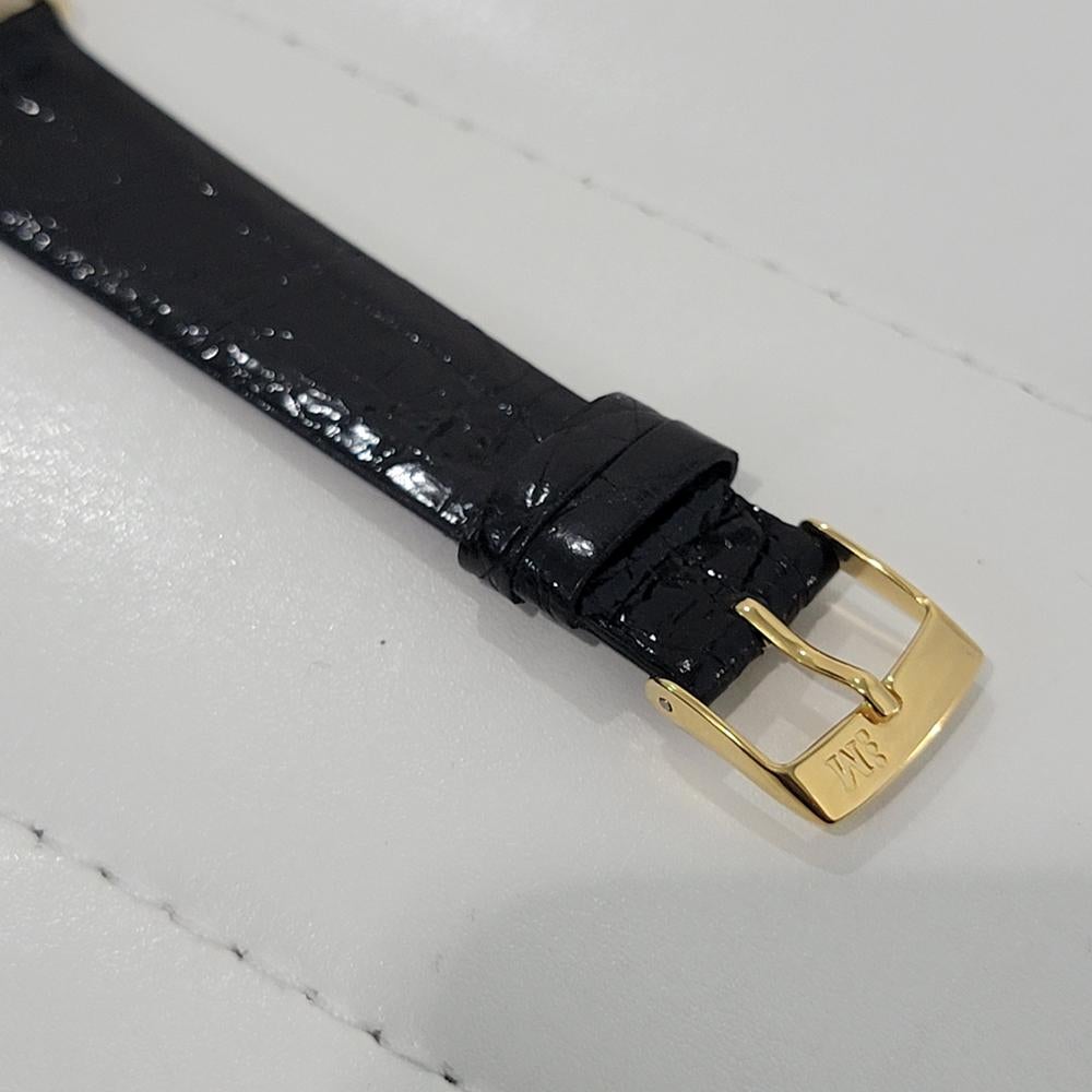 Herren Baume Mercier Baumatic 18k Solid Gold Datum Automatik 1970er Jahre Vintage RA436 5