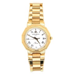 Men's Baume & Mercier Riviera 18k Yellow Gold Watch