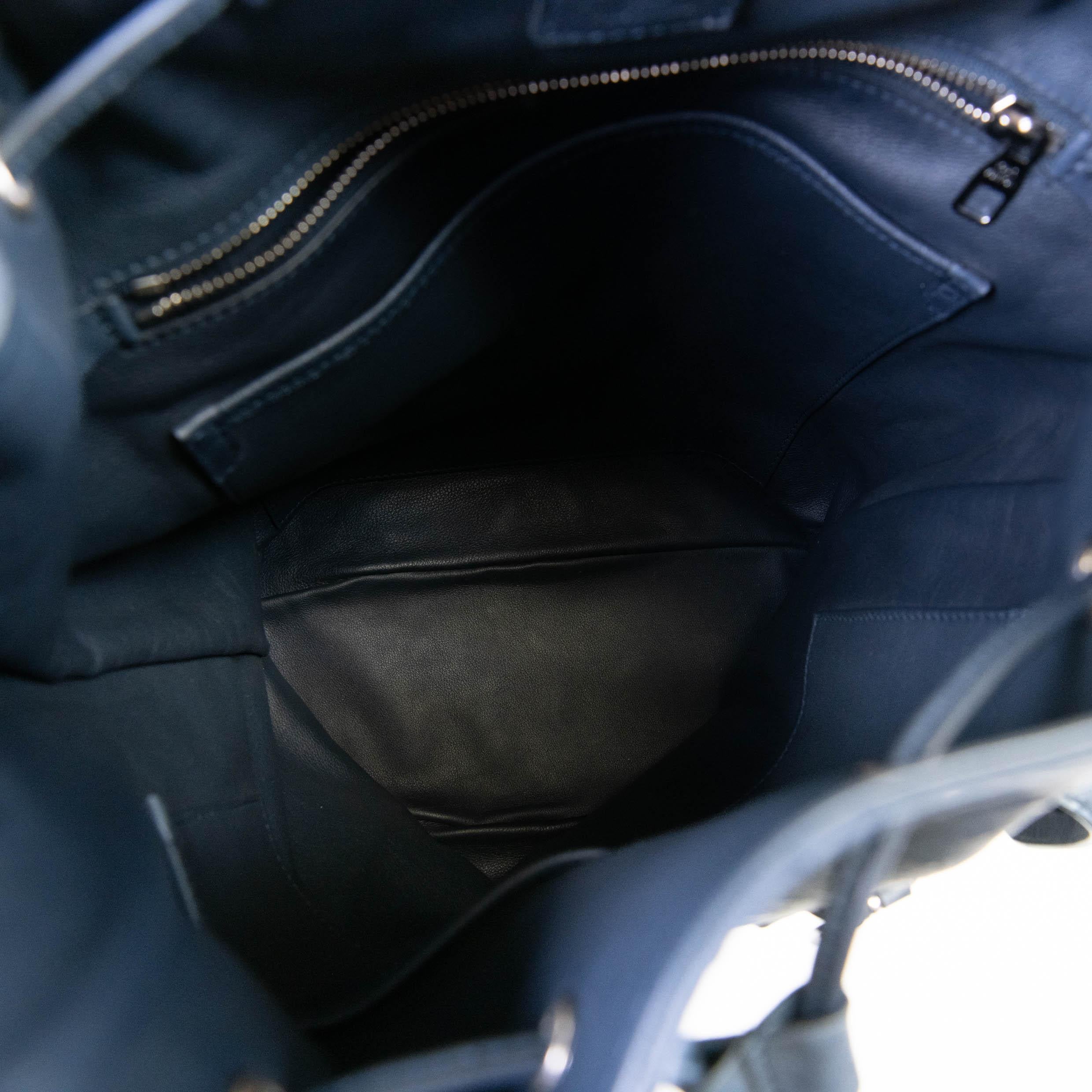Men's Blue Ostrich Louis Vuitton Christopher Backpack 2