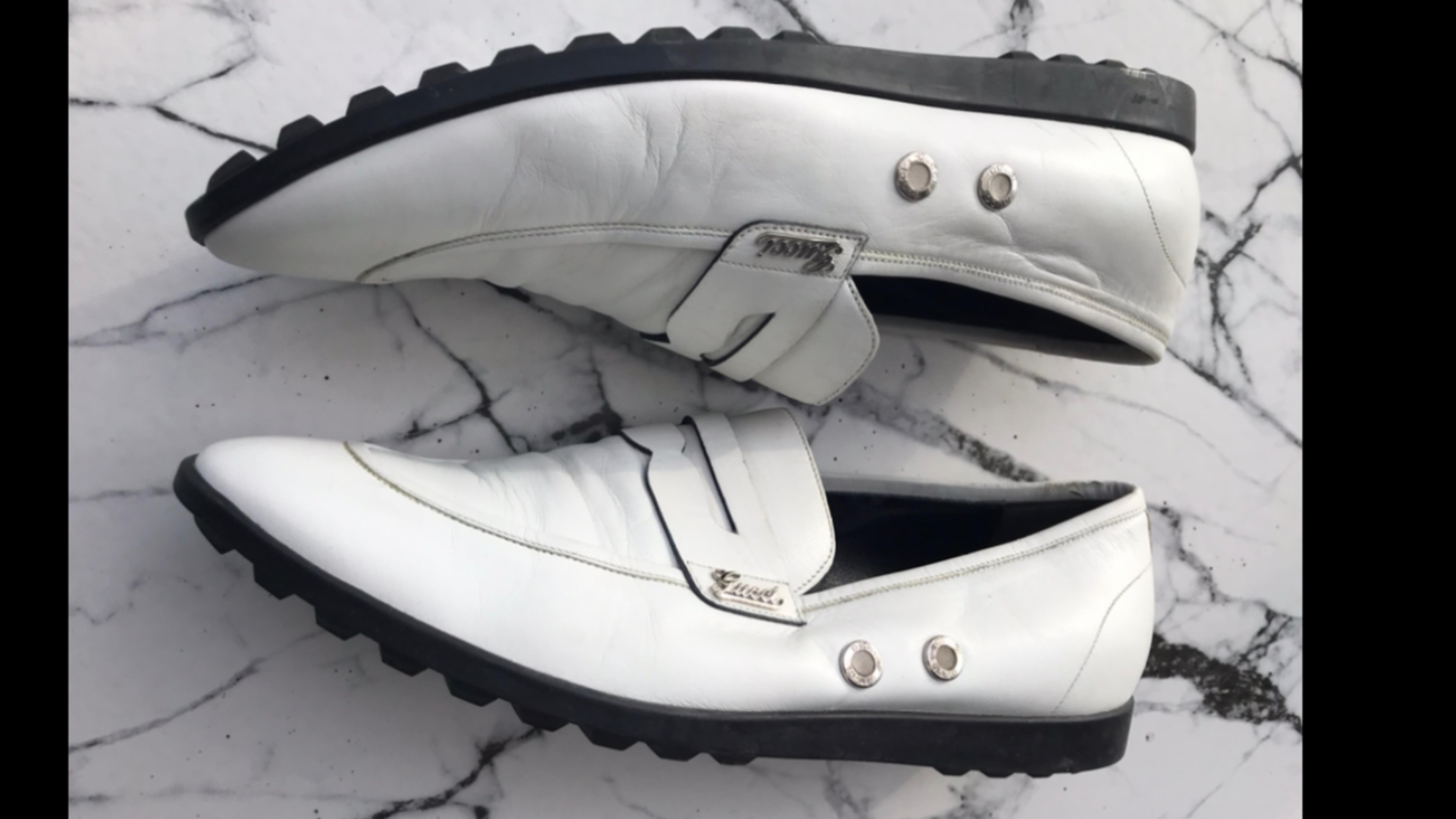 men's boots Gucci In Distressed Condition For Sale In Нұр-Сұлтан, KZ