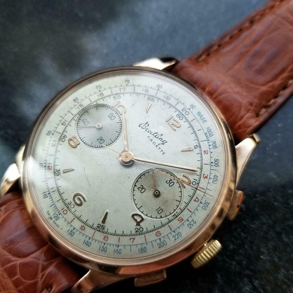 breitling cadette chronograph