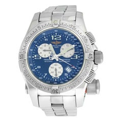 Montre chronographe Mission Breitling Emergency A73321 à quartz pour hommes