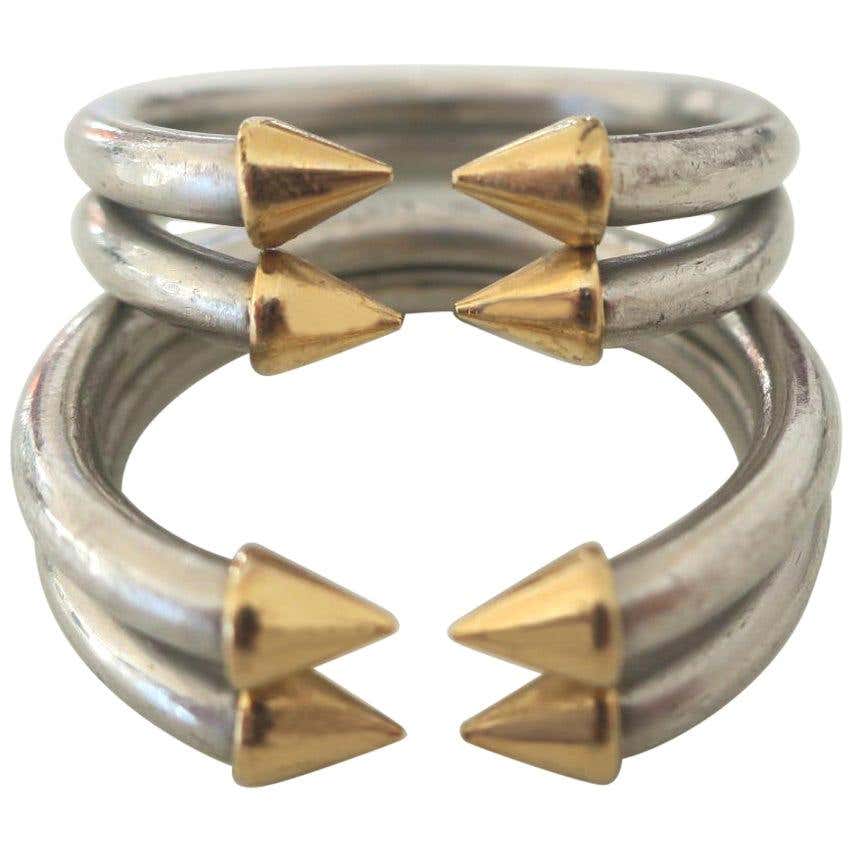 Men's Bulgari Platinum Stacking Rings, circa 1970 at 1stDibs | mens ...