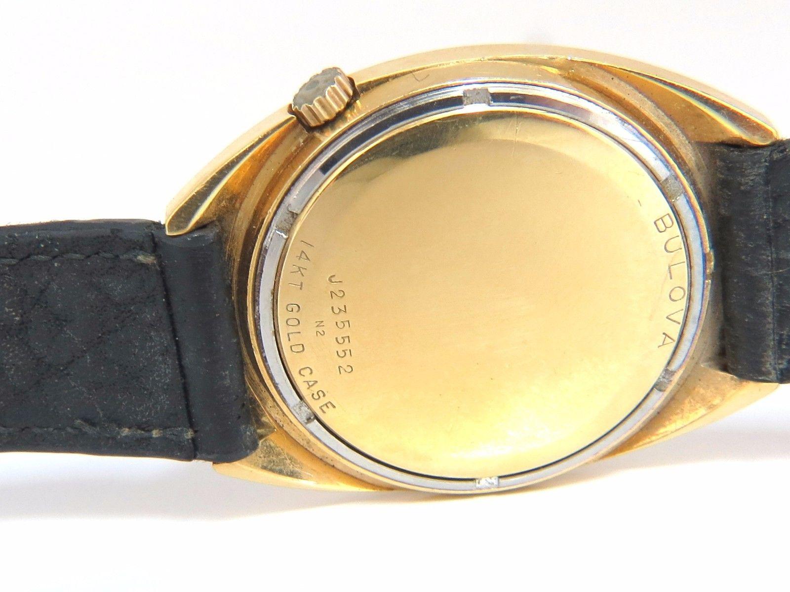 bulova 14 karat gold watches