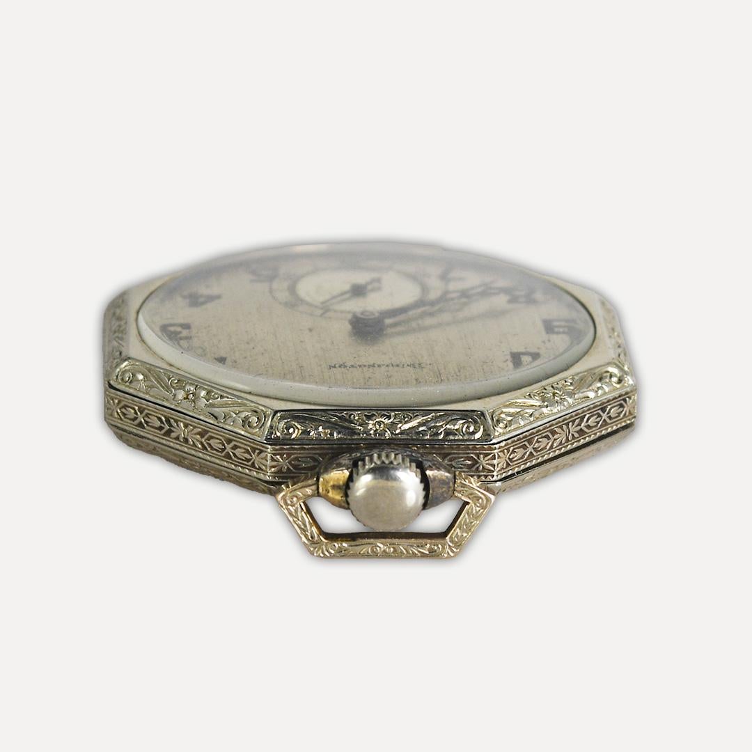 Herren Burlington 14K Gold gefüllte Taschenuhr für Herren für Damen oder Herren im Angebot