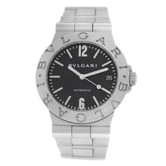 Men's Bvlgari Diagono Stainless Steel Date Automatic Watch