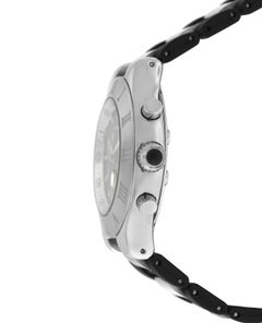 Men’s Cartier 2424 Chronoscaph Steel Date Quartz Chronograph Watch