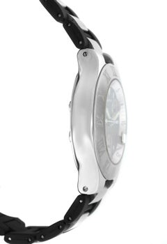 Men's Cartier 2424 Chronoscaph Steel Date Quartz Chronograph Watch