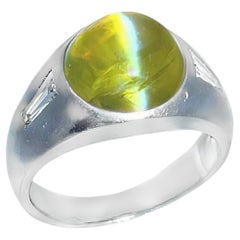 Men's Cartier Cats Eye Chrysoberyl Ring