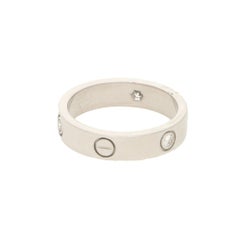 Cartier Love Ring Set With Diamonds, Size 63