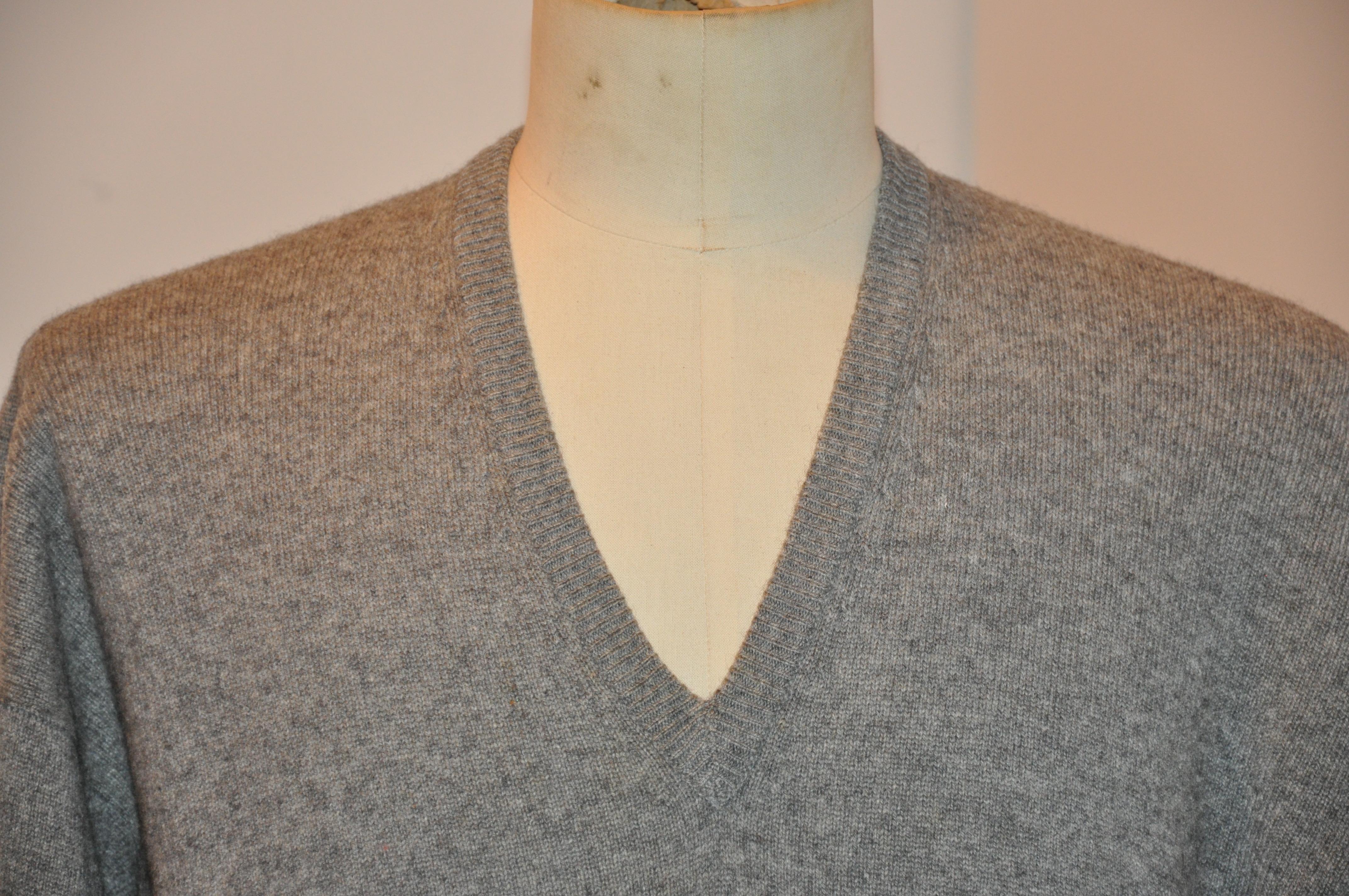 christian dior men's v neck sweater