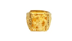 Men's Chinese Dragon 24 Karat Ring