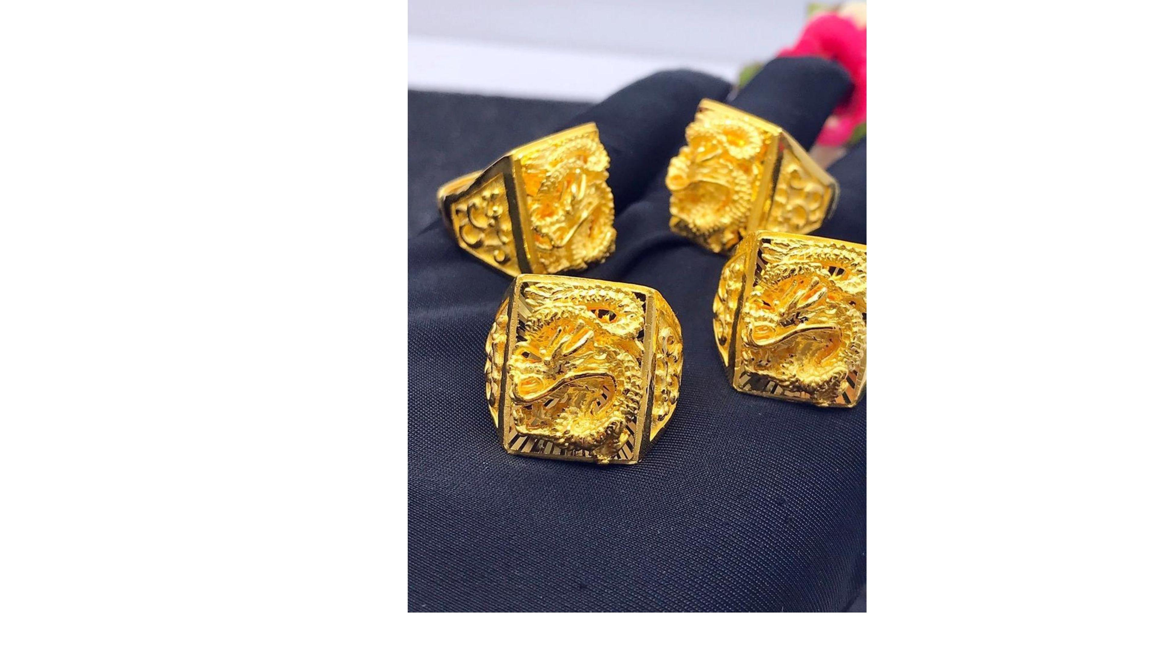 24k chinese gold ring