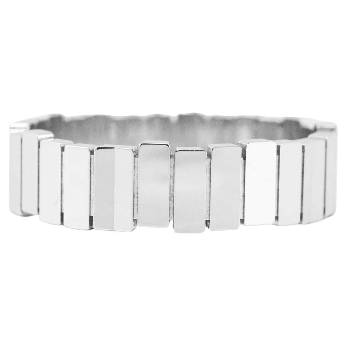 Anello da uomo Christian Dior Gem Collection in oro bianco 18 carati