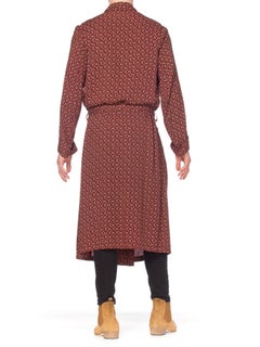 Mens Christian Dior Silk Robe