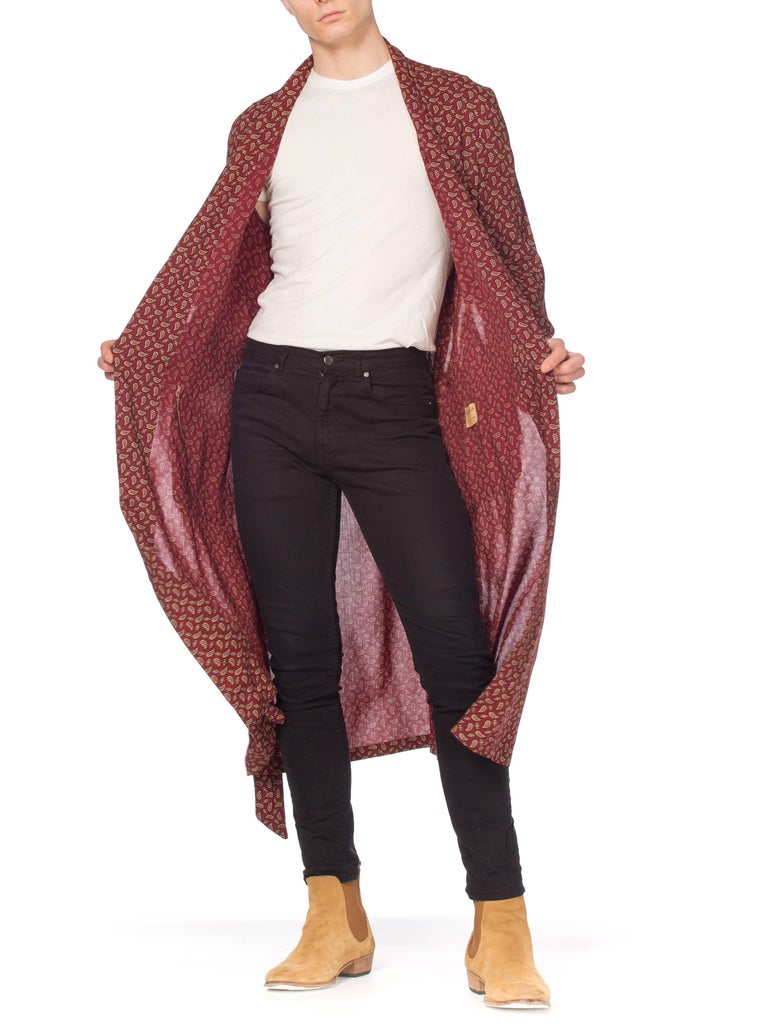 Mens Christian Dior Silk Robe at 1stDibs vintage christian dior silk