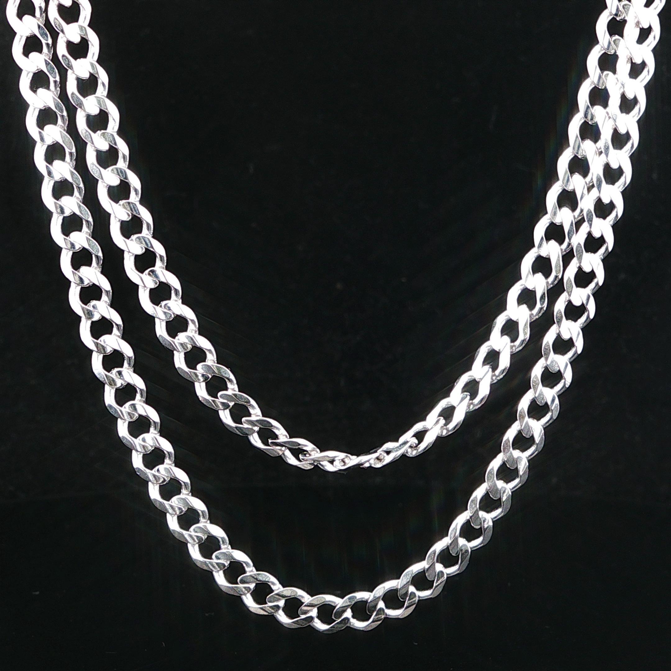 Men's Classic 14k White Gold 4.1mm 24