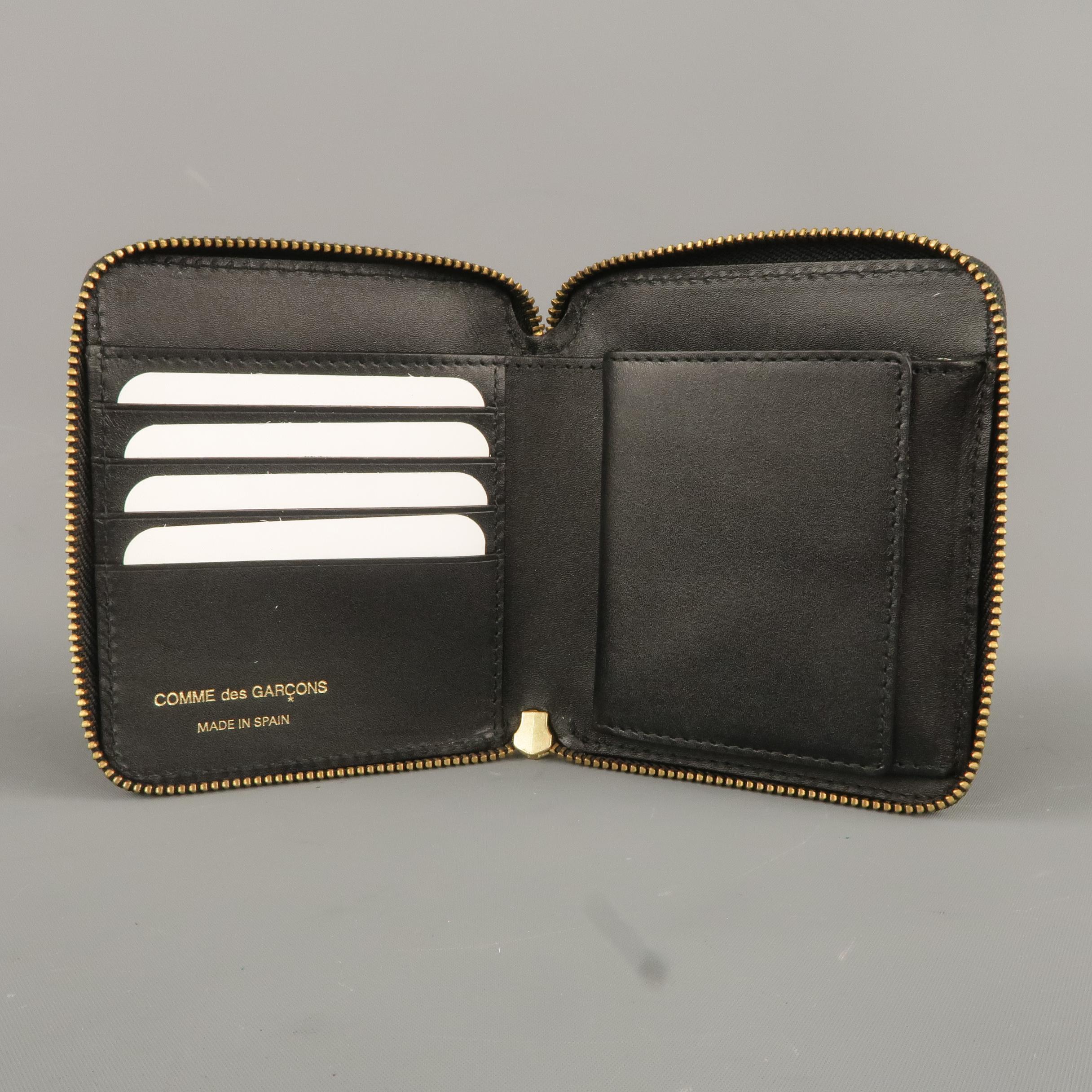 comme des garcons bifold wallet
