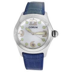 Men's Corum Bubble 163.150.20 0F02 Stainless Steel Date Quartz Watch