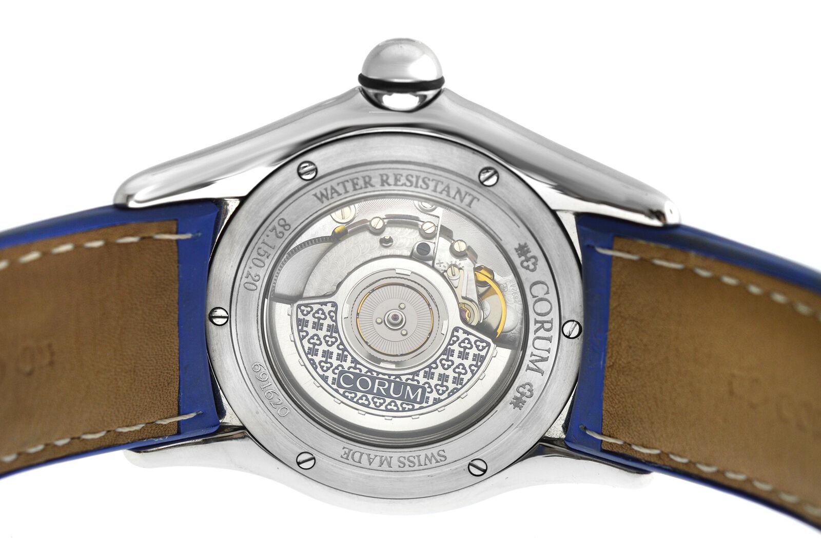 Men's Corum Bubble 82.150.20 0F06 Stainless Steel Date Automatic Watch For Sale 2