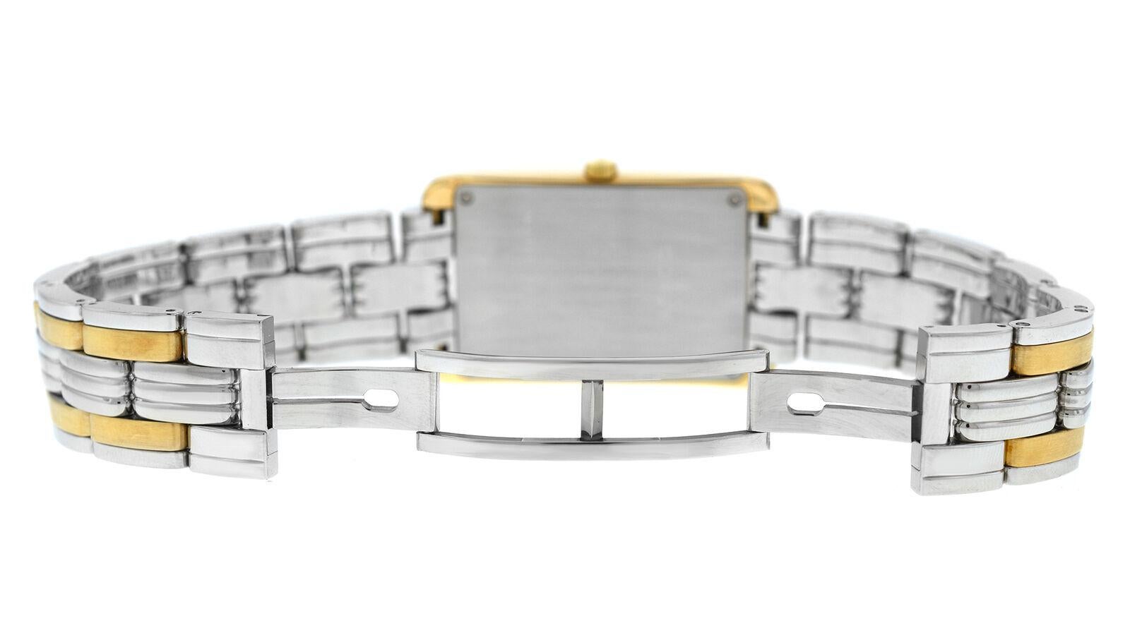 Men's Corum Ingnot Steel 24 Karat 10 Gram Gold 999.9 Quartz Watch In Excellent Condition For Sale In New York, NY
