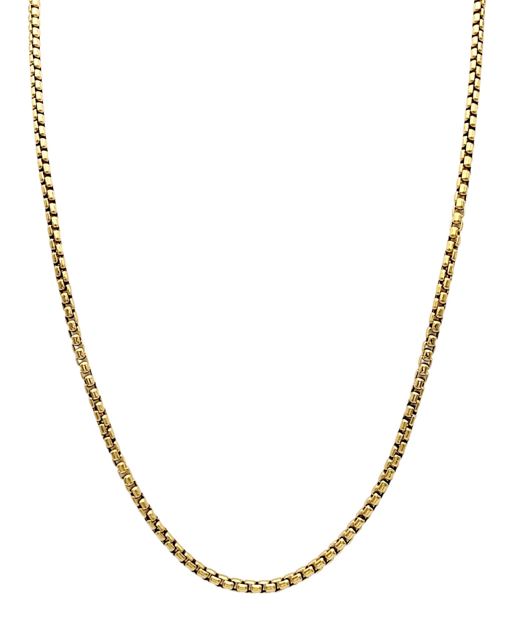 david yurman mens gold necklace