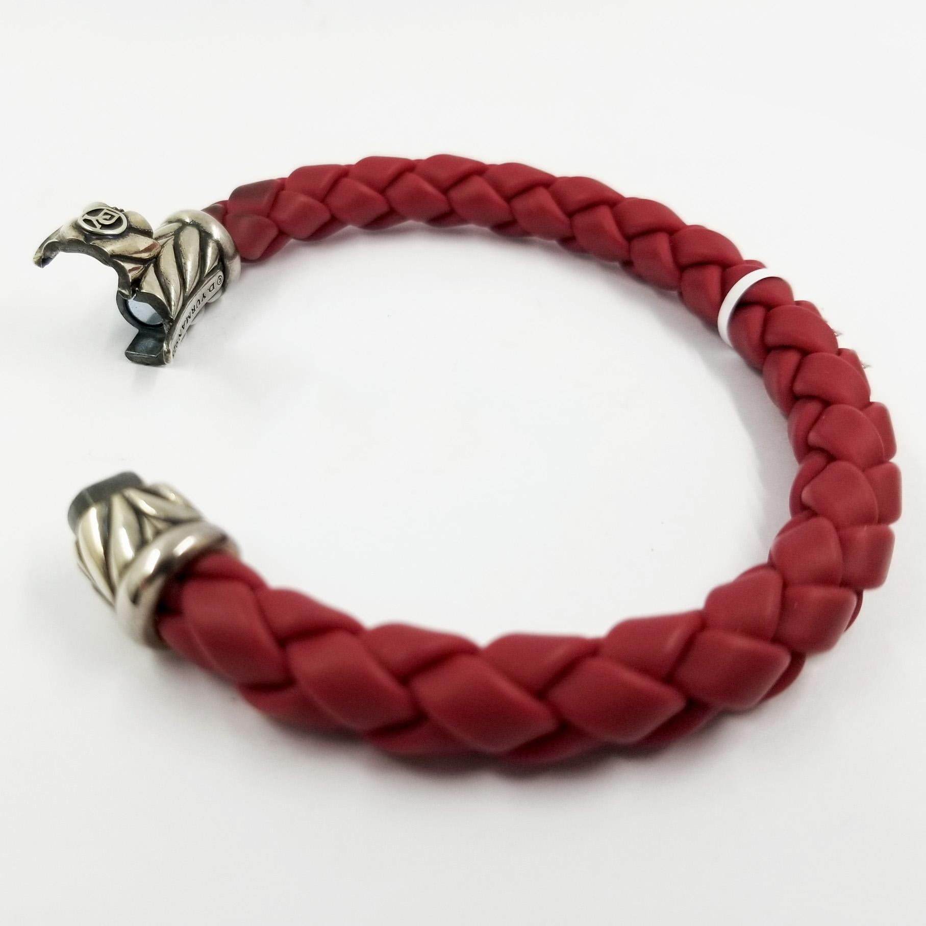 david yurman red string bracelet