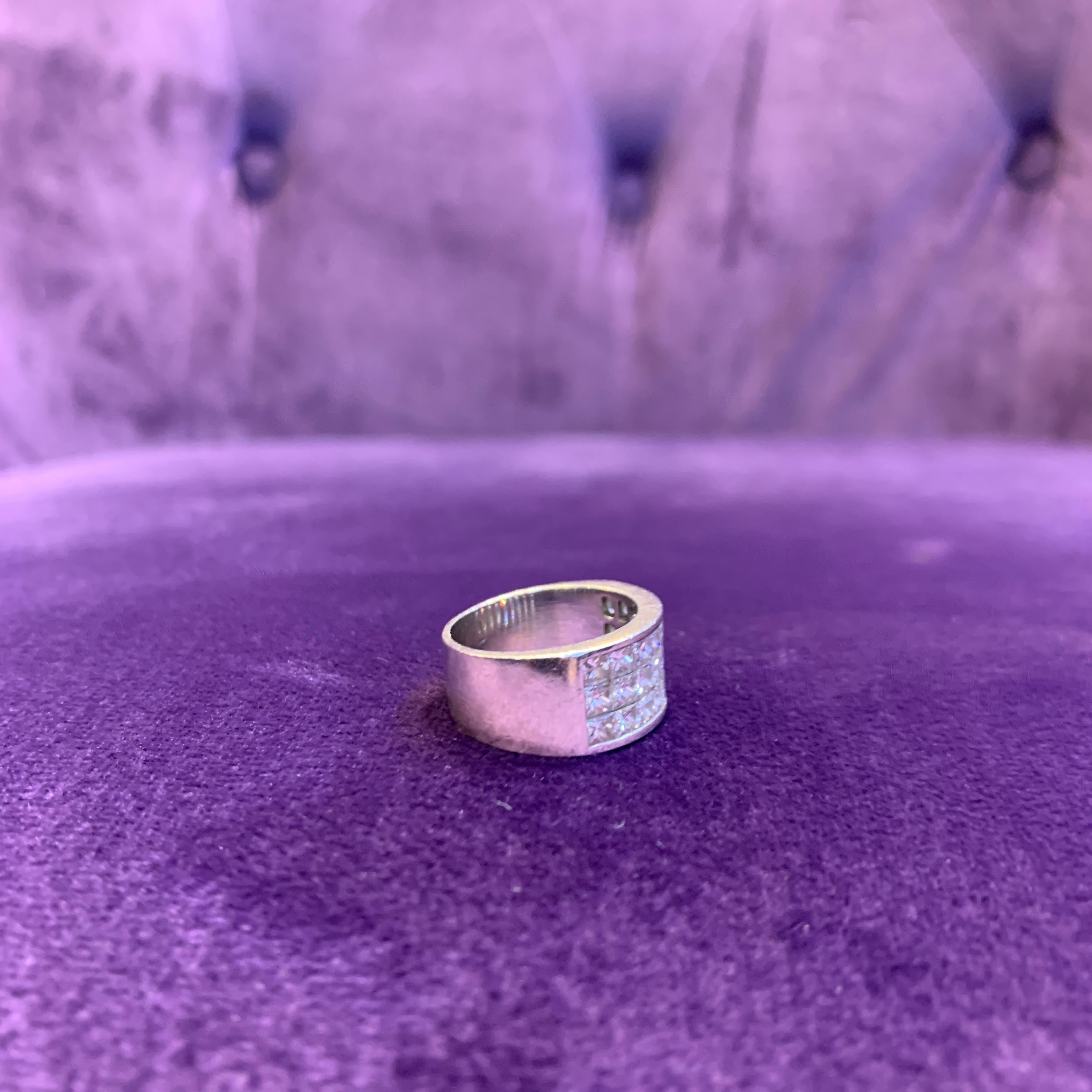 Women's Men's Diamond Band Ring For Sale