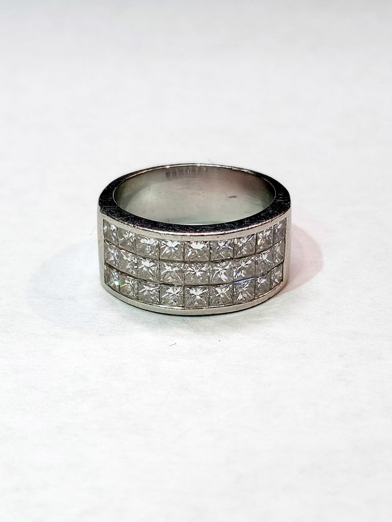 Men's Diamond Band Ring For Sale at 1stDibs