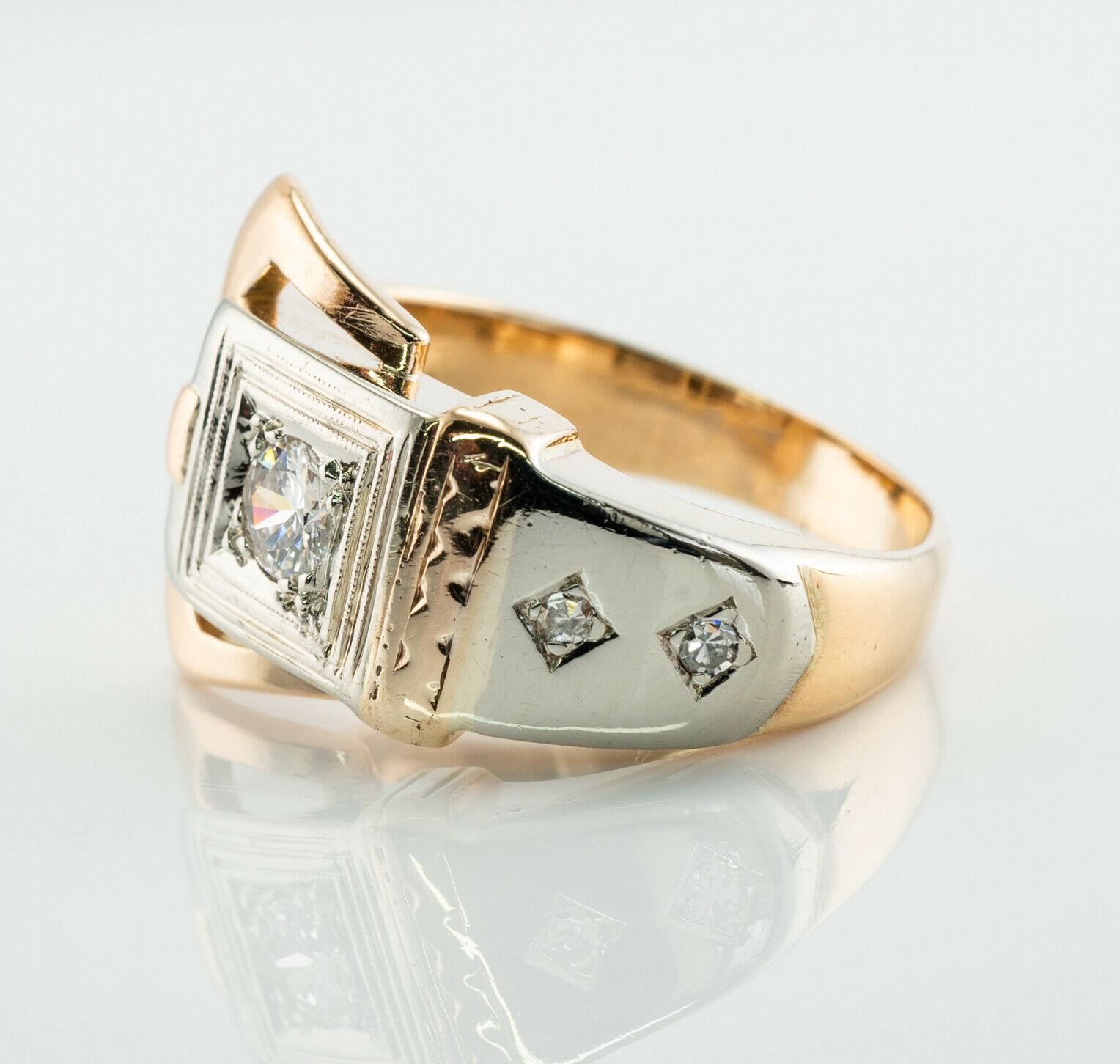 mens buckle ring