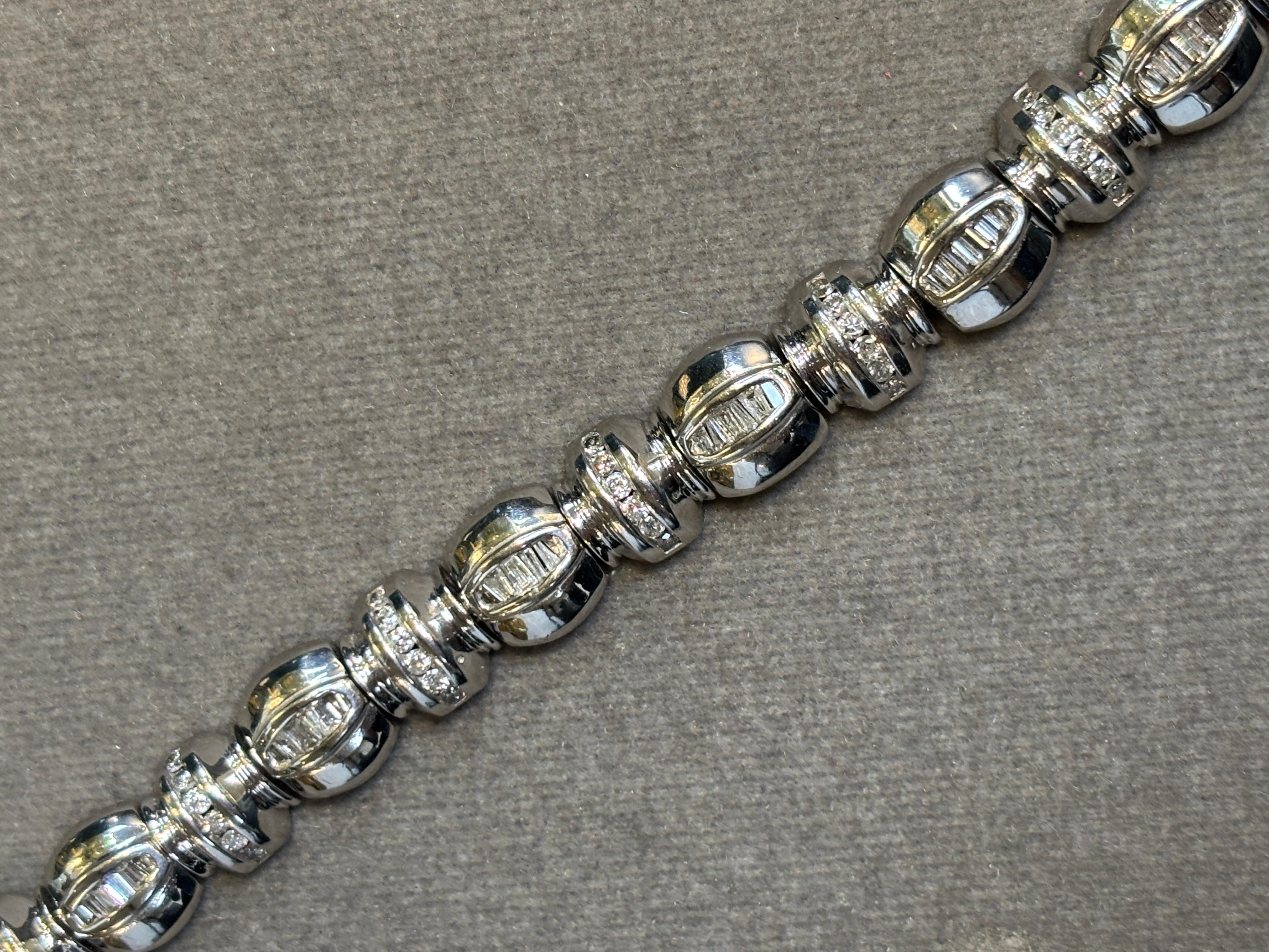 Pulsera de diamantes para hombre en Excelente estado para la venta en New York, NY