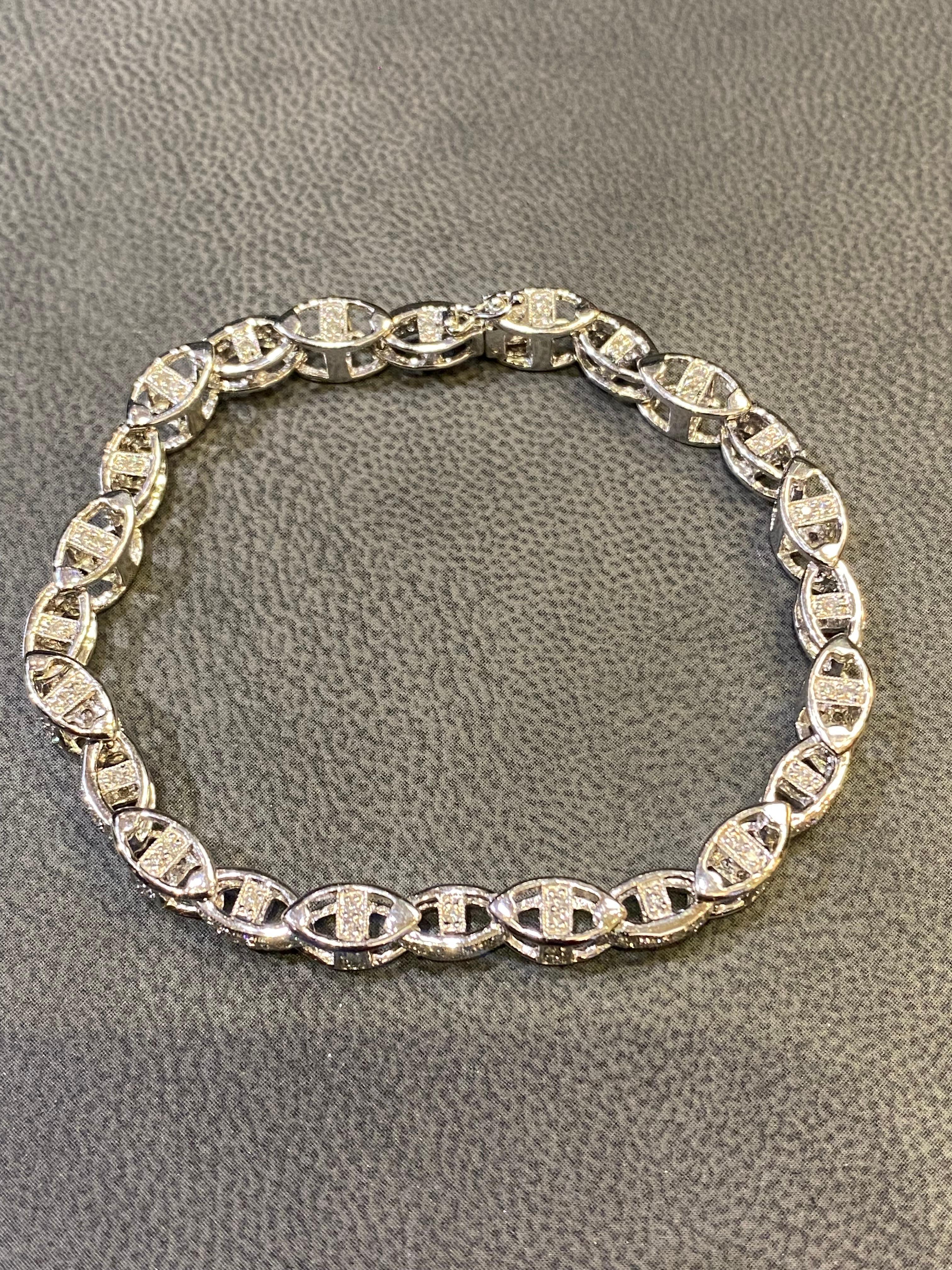 Pulsera de diamantes para hombre en venta 1