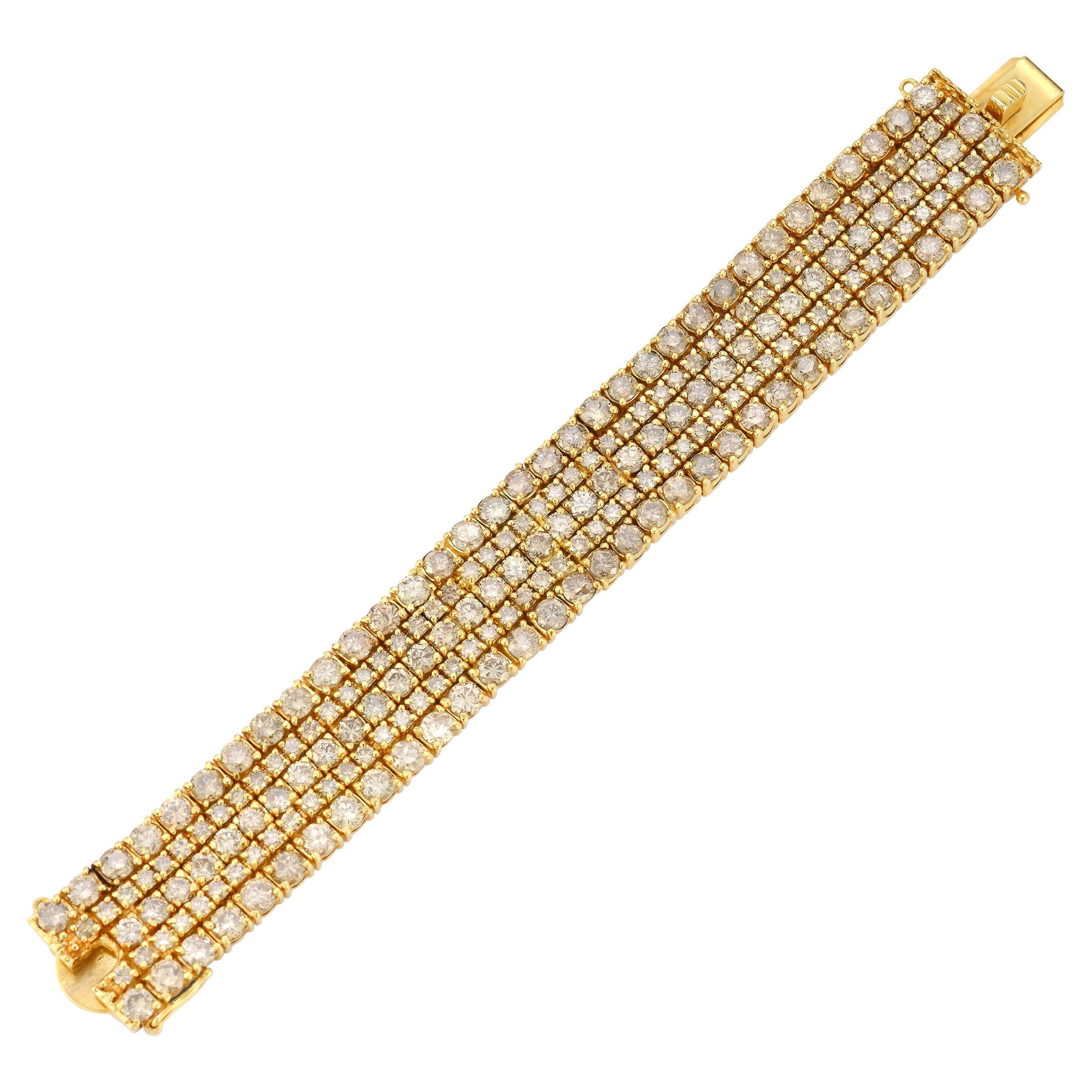 Men's Diamond Bracelet For Sale