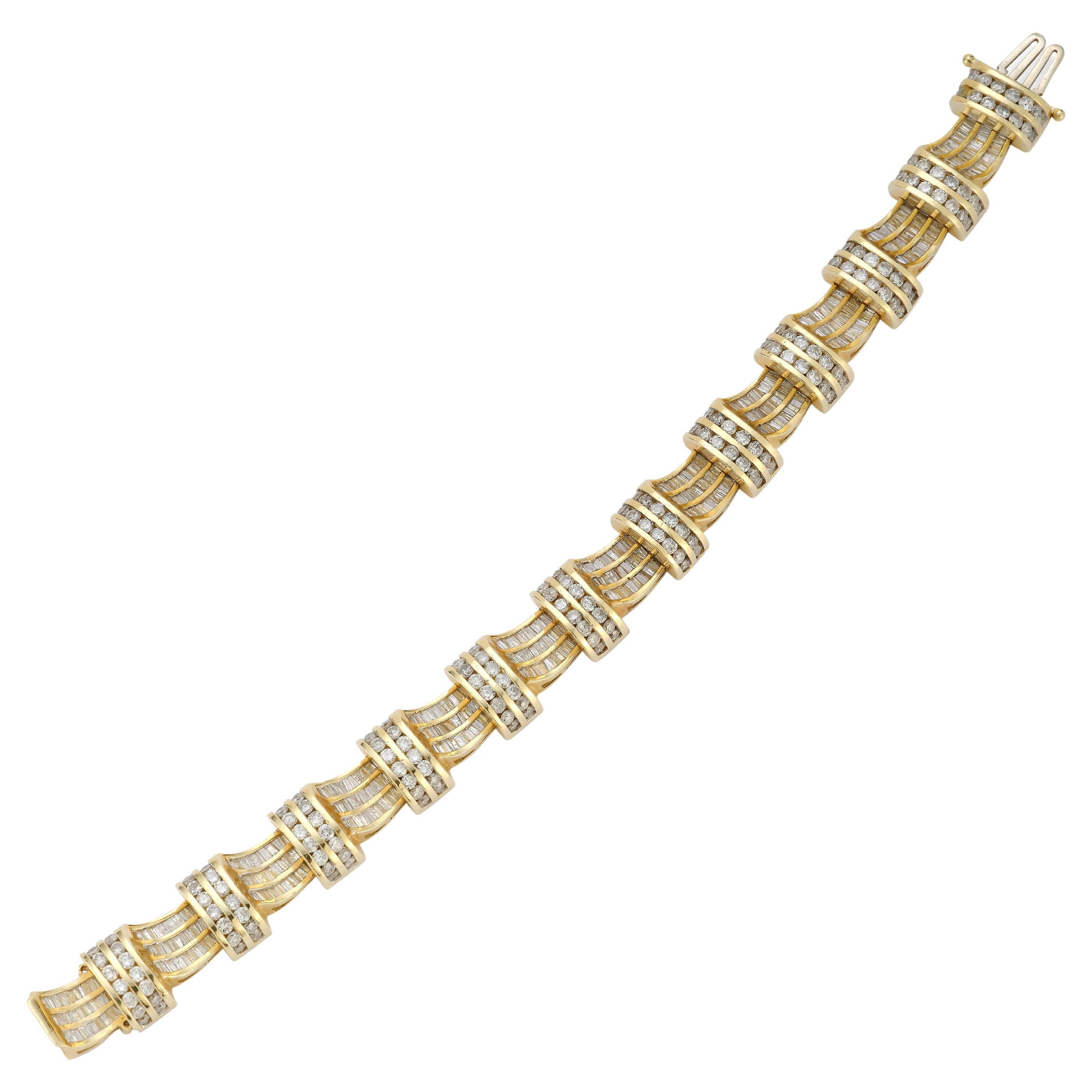 Bracelet en diamants pour hommes