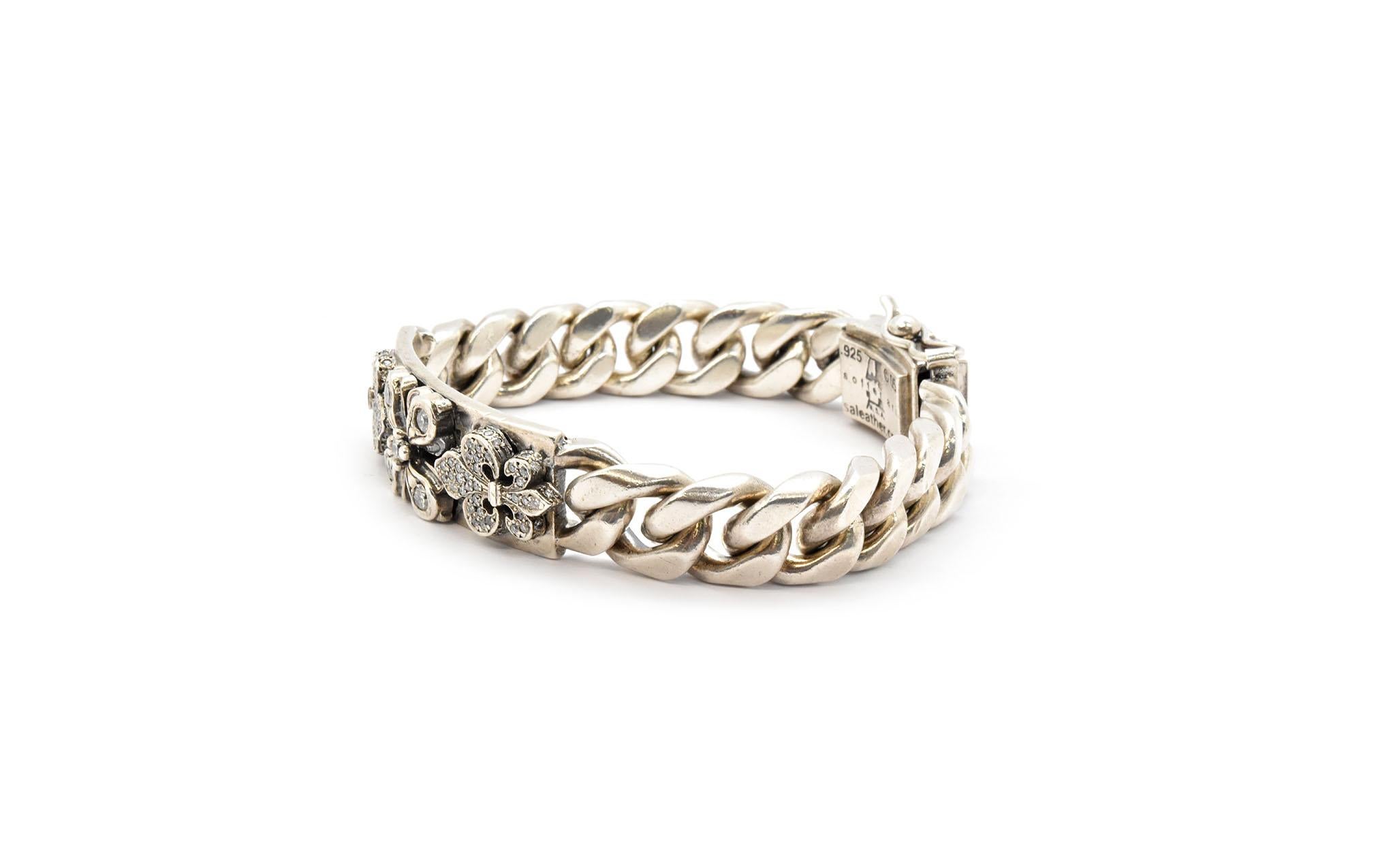 chrome hearts diamond bracelet