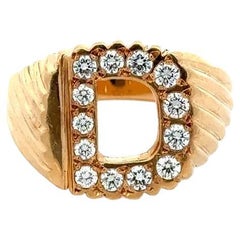 Men’s Diamond Gold Vintage Ring