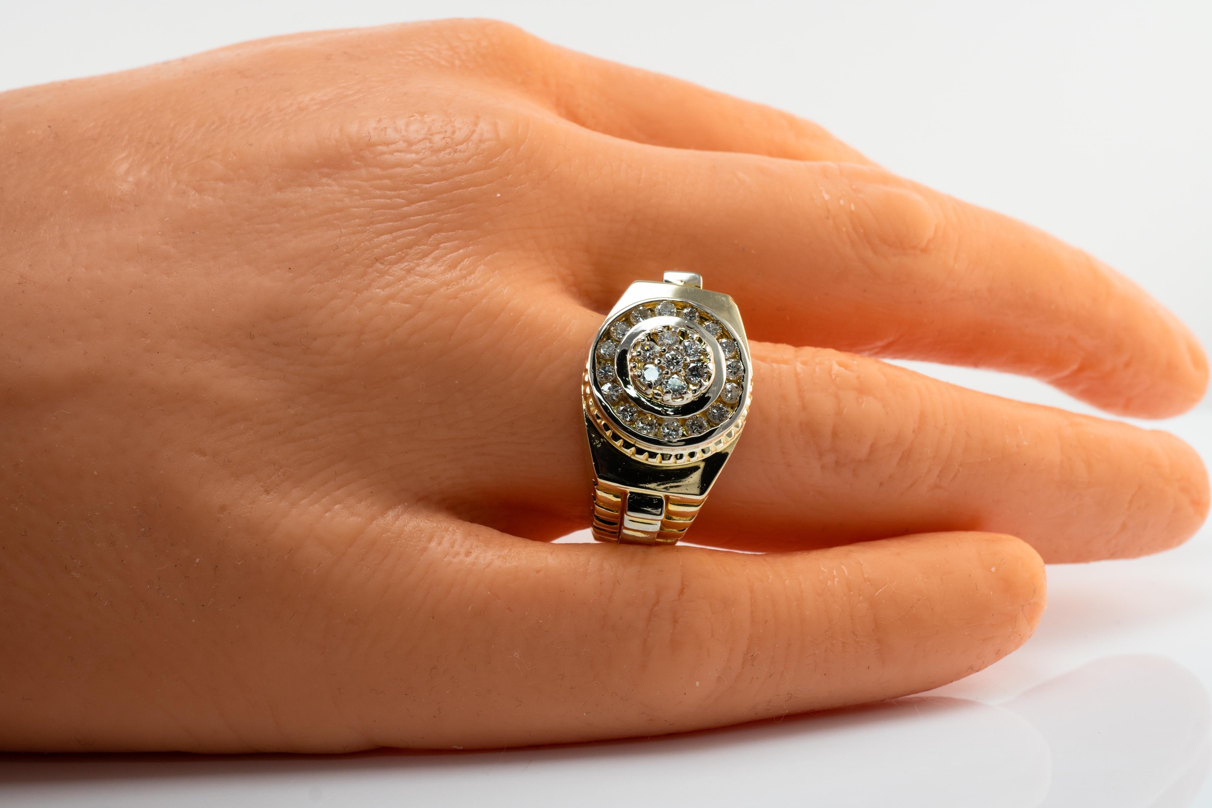rolex ring 14k