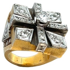 Vintage Men's Diamond Ring