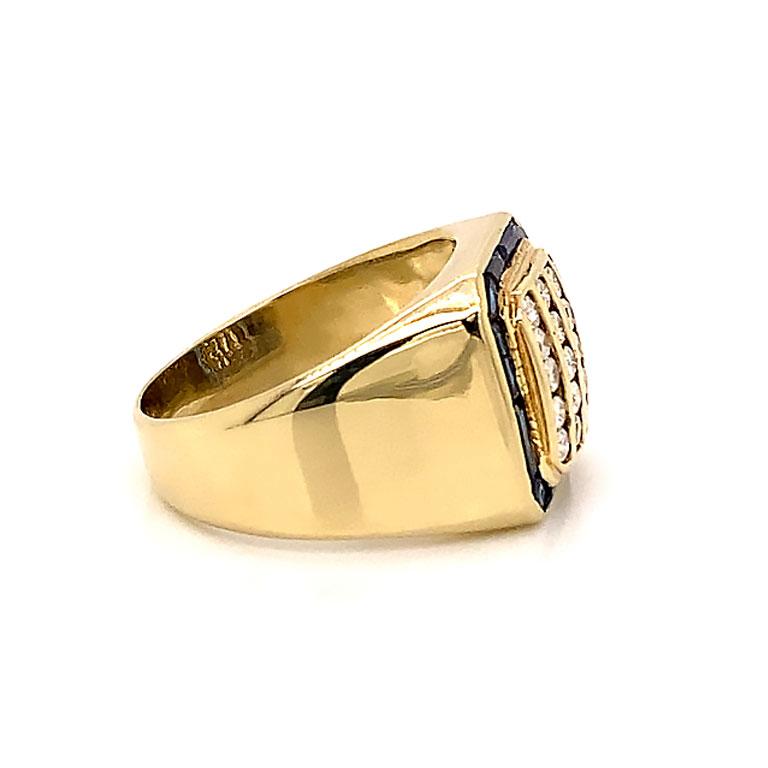 gold pinky ring mens