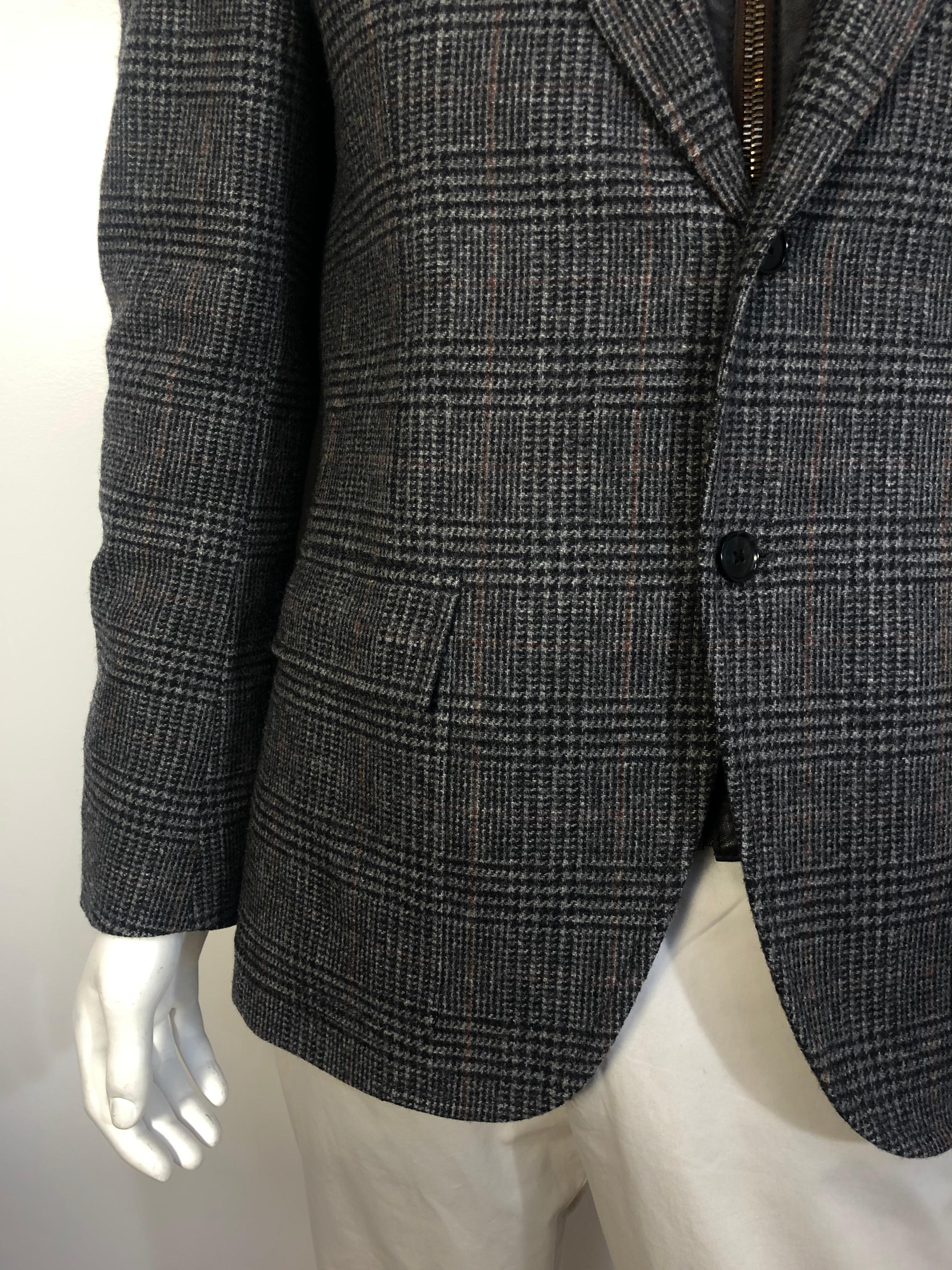 Mens Dolce & Gabbana Herrington Coat  In Good Condition In Bridgehampton, NY