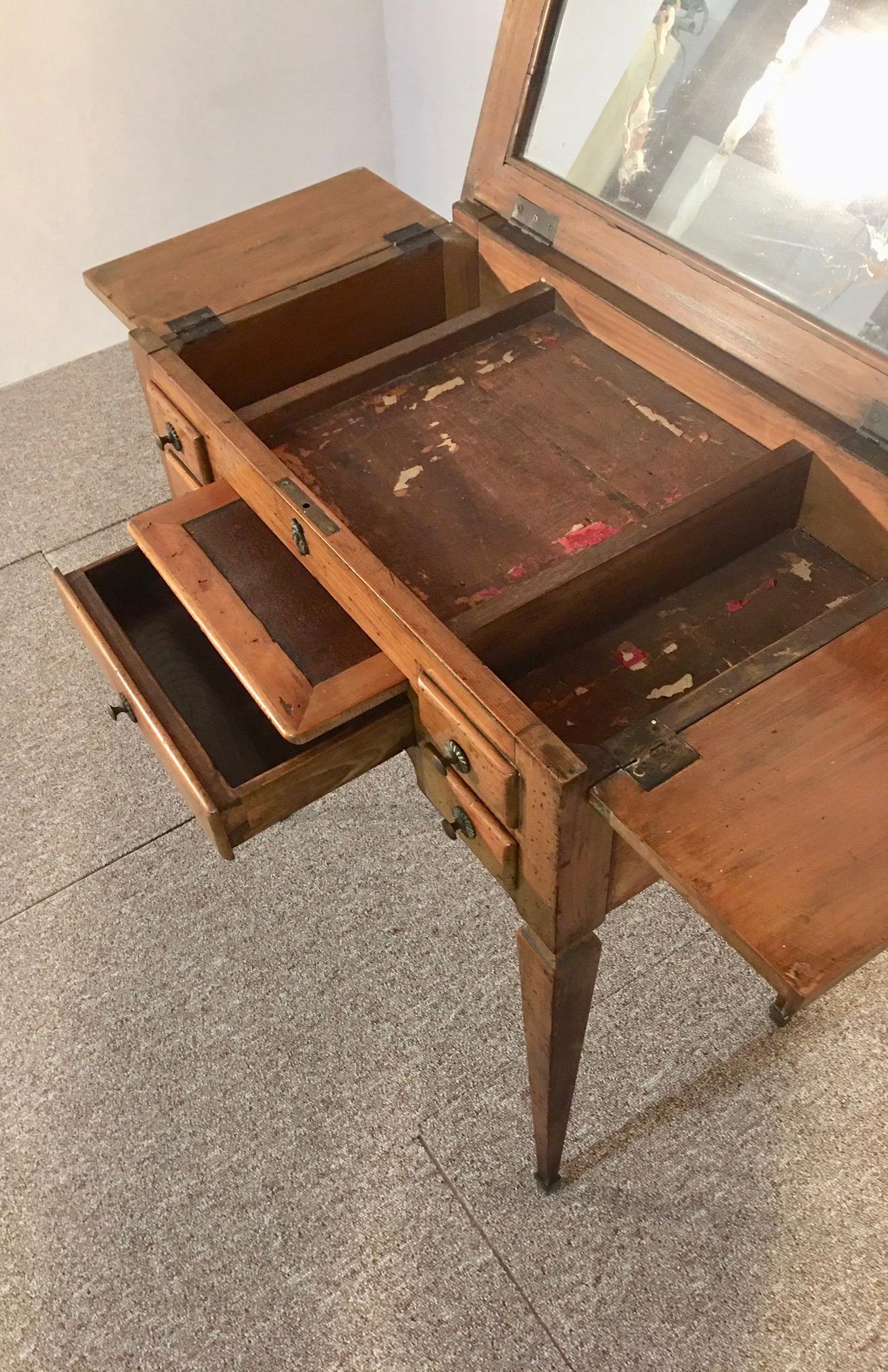 French Provincial Men's Dressing Table, French, 19 th