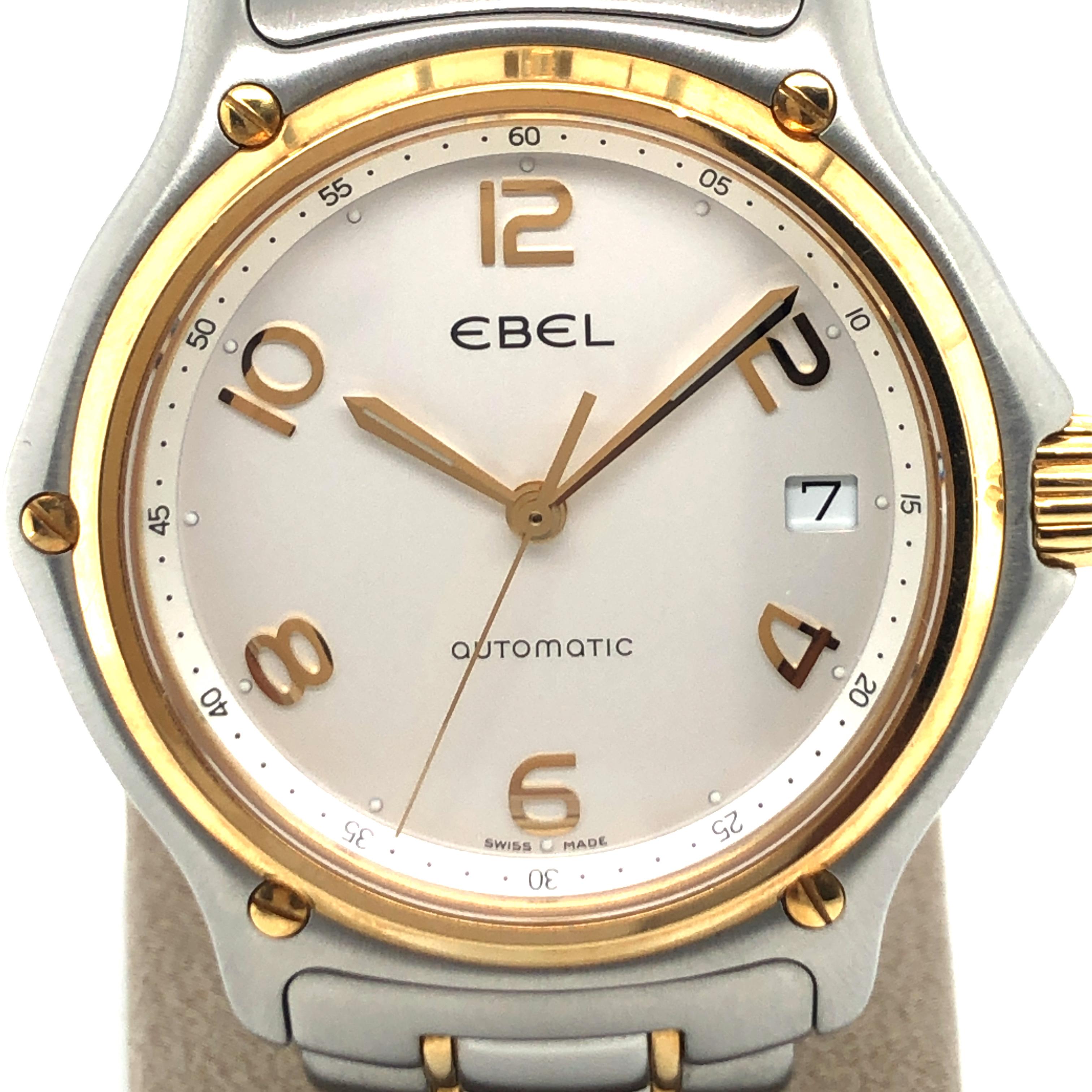 Modern Men’s Ebel 1911 Two Tone Wave Watch Ref. 1080241