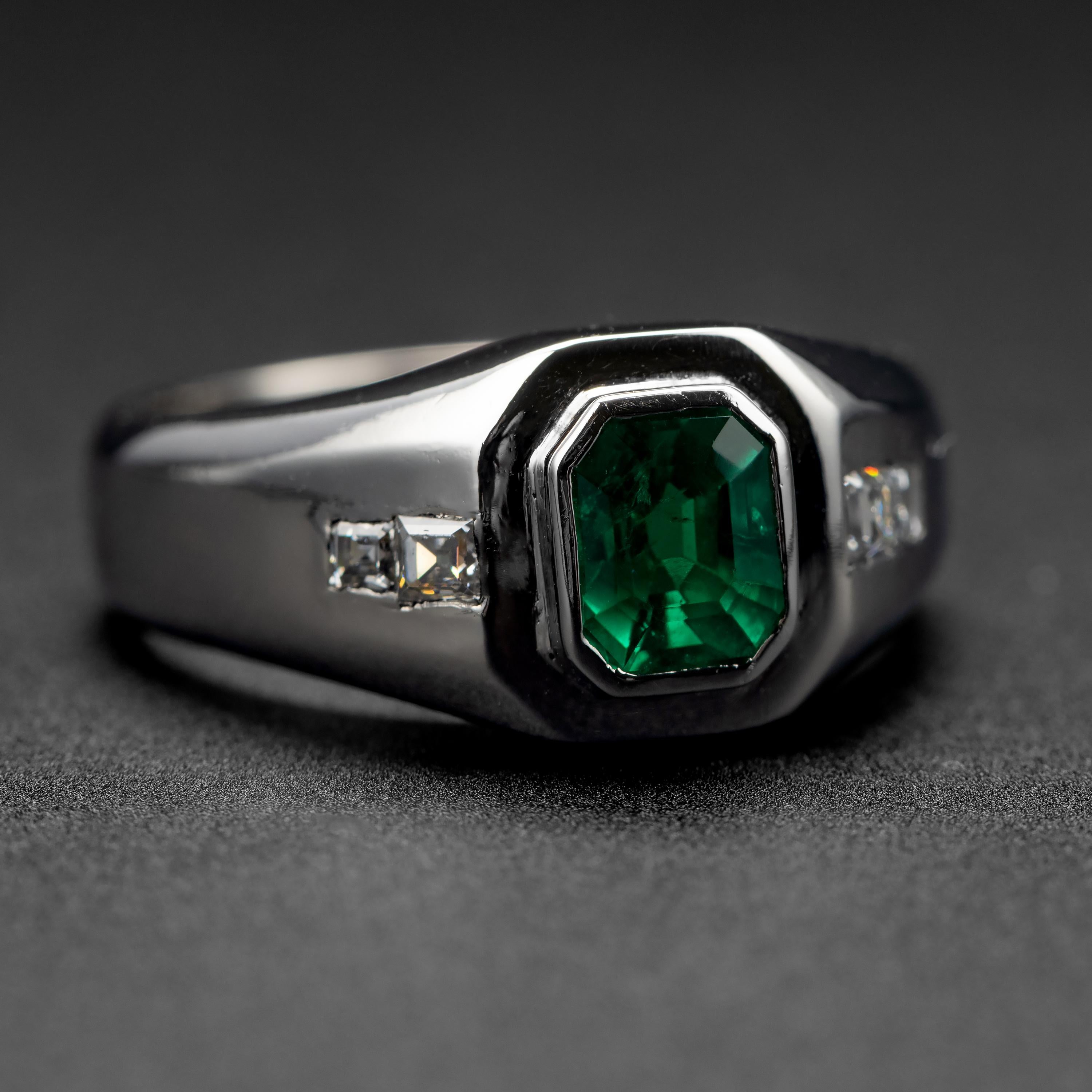 emerald ring men