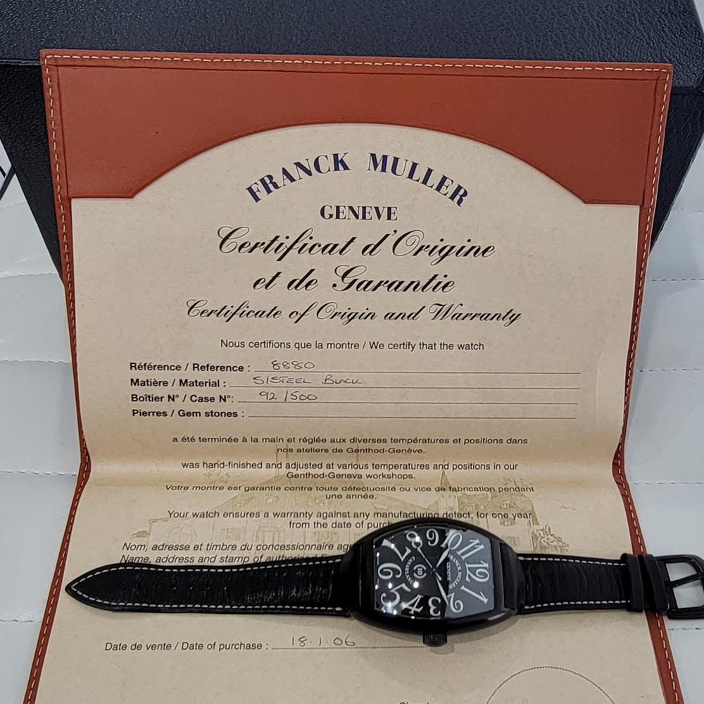 Mens Franck Muller Casablanca 10th Anniversary LE Automatic c2000s Swiss BU103 5