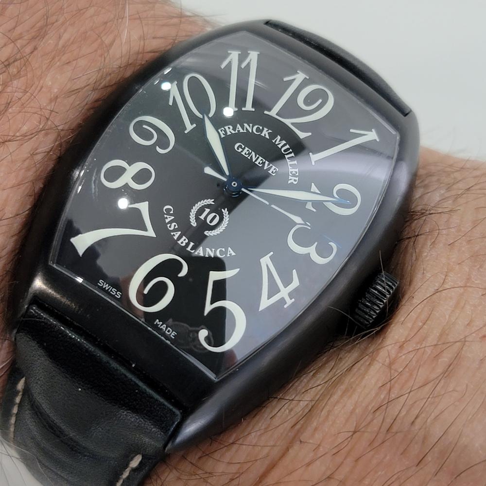 Mens Franck Muller Casablanca 10th Anniversary LE Automatic c2000s Swiss BU103 4