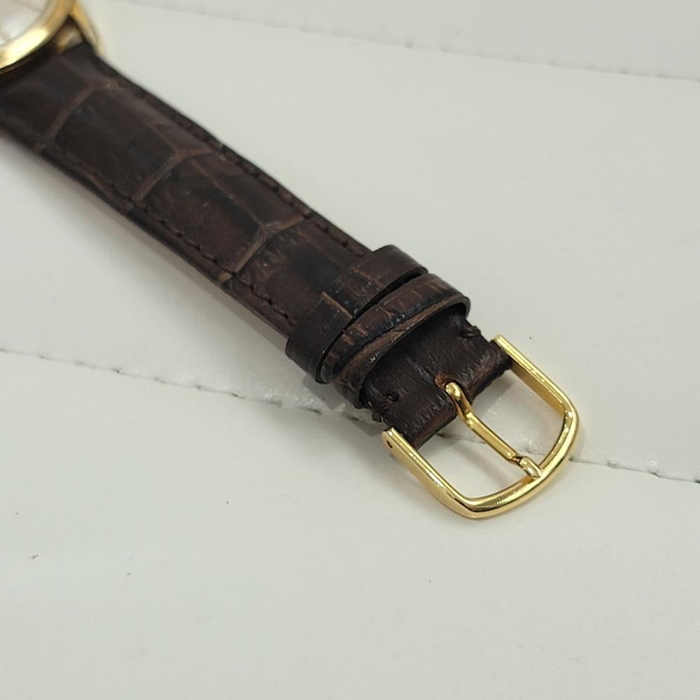 Herren Girard Perregaux 35mm Goldfarbene Alarmuhr mit Handaufzug 1960er Jahre RA469 5